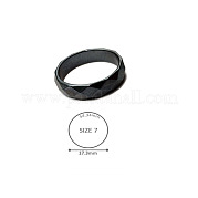 Простые кольца из синтетического гематита BK4832-30