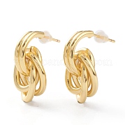 Серьги-подвески из латуни EJEW-A056-15G