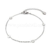 Ножные браслеты из нержавеющей стали 304 AJEW-H104-12P