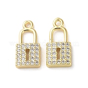 Латунные микро проложить кубического циркония подвески KK-F872-16G-01