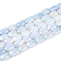 Антикоррозийные гальванические стеклянные бусины&nbsp;GLAA-T025-29A