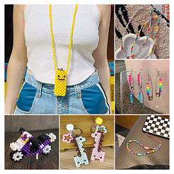 72 г 12 цвета непрозрачные акриловые бусины&nbsp;SACR-TA0001-54