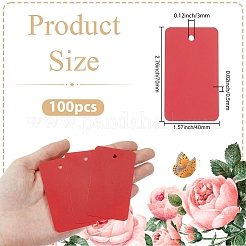 100 pendentif vierge en plastique PVC de grande taille&nbsp;KY-SP0001-72A