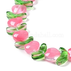 Прозрачные стеклянные бусины GLAA-B021-04H