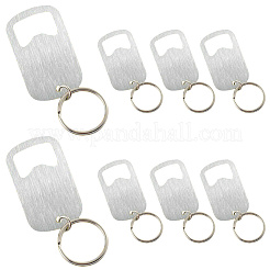 8 шт. брелок из нержавеющей стали&nbsp;AJEW-CN0004-56