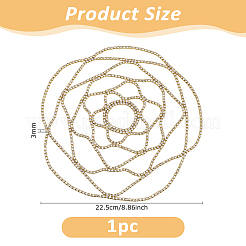 Сплав горный хрусталь оголовье&nbsp;OHAR-WH0011-64G