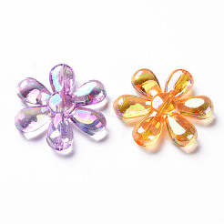 Прозрачные акриловые бусины TACR-S154-35C