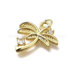 Латунные микро проложить кубического циркония подвески&nbsp;KK-C090-12G
