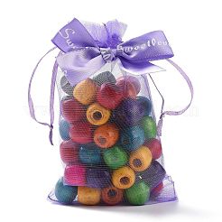 Прямоугольные сумки из органзы на шнурке PAAG-PW0007-09B-08