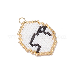 12 шт. подвески из стеклянных бусин в виде двенадцати созвездий&nbsp;PALLOY-MZ00891