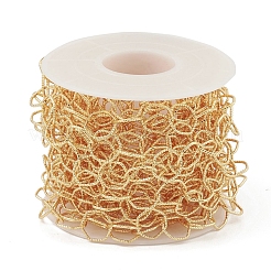 Латунные текстурированные цепи с шестигранными звеньями CHC-M025-33G