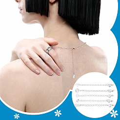 30 шт. 5 стиля удлинитель цепи из нержавеющей стали 304 STAS-UN0060-85