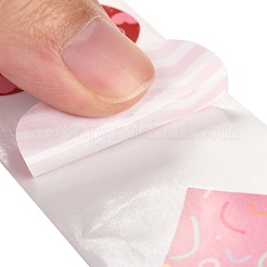 День Святого Валентина тематические бумажные подарочные бирки наклейки DIY-C007-01D