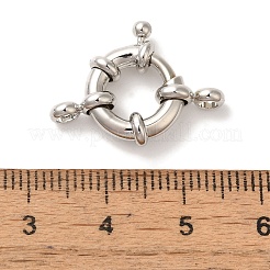 Латунная пружинная застежка KK-L220-051B-P