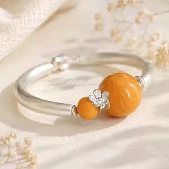 Bracelets ronds en résine et alliage&nbsp;WG4C6B7-01