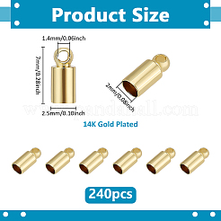 Латуни конце шнура&nbsp;FIND-PH0028-49A-G