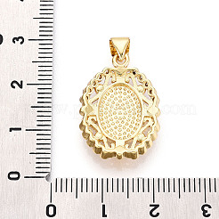 Латунные микро проложить кубического циркония подвески KK-T071-90G