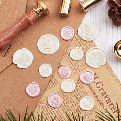 Латунные штампы с восковой печатью AJEW-CP0001-21D