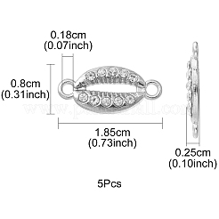 Подвески из сплава с хрустальными стразами&nbsp;FIND-YW0003-55
