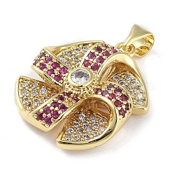 Стойки обшивки латунь микро проложить Циркон подвеску KK-K341-49G-01