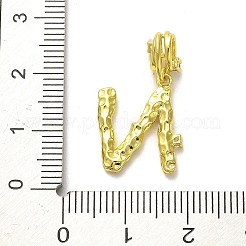 Реечное покрытие латунь микро паве кубический цирконий европейские подвески с подвесками KK-L210-015G-N