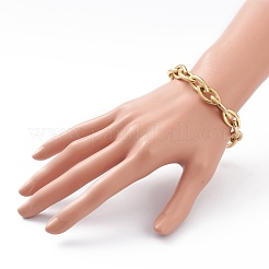 Fer bracelets de la chaîne de câble&nbsp;BJEW-JB05758