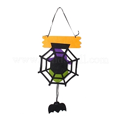 Тема хэллоуина войлочная ткань висит дверные знаки&nbsp;HJEW-B005-02