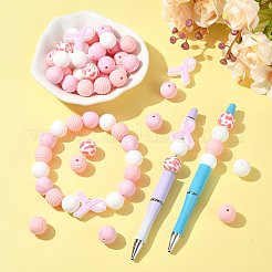 50шт силиконовые фокусные бусины&nbsp;SIL-FS0001-31