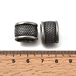 Трубчатые бусины из нержавеющей стали 304 STAS-D382-09AS