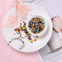 100шт кубик с буквой непрозрачные акриловые бусины&nbsp;DIY-YW0002-45