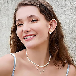 Кролика эмали сплава серьги стержня FS-WG556BD-01