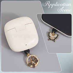 8 шт. 8 стиля пластиковых мобильных пылезащитных заглушек&nbsp;HJEW-SC00164