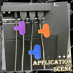 30 шт. нейлоновые этикетки для кабеля с крючками и петлями&nbsp;FIND-SP0004-89C