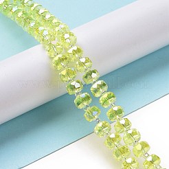 Гальванизируйте прозрачное стекло бисер нитей&nbsp;EGLA-H101-03F