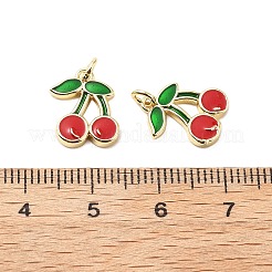 Латунь эмаль подвески&nbsp;KK-L237-029G-02