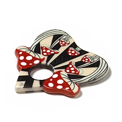 Печатные акриловые подвески MACR-G059-09B