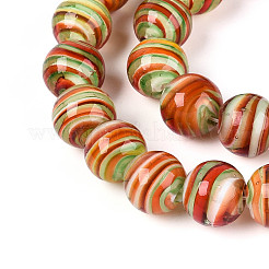 Бусы лэмпворк ручной работы&nbsp;LAMP-T023-30D