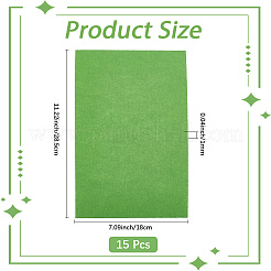 15 pièce de tissu non tissé en feutre&nbsp;DIY-SP0003-93L