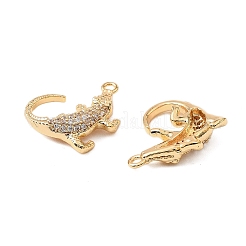 Латунные микро проложить кубического циркония подвески&nbsp;KK-K351-66G