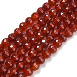 Природного сердолика нитей бисера&nbsp;G-C280-B10-6mm