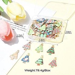 40 stücke 8 stile weihnachten thema legierung anhänger&nbsp;FIND-CJ0002-32