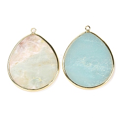 Природные подвески амазонит&nbsp;LS-G-E526-01B