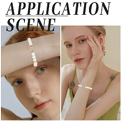 12 шт. латунные застежки с S-образным крючком и микропаве из прозрачного кубического циркония KK-SC0003-42