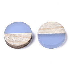 Cabochons en résine & bois&nbsp;RESI-R425-05A