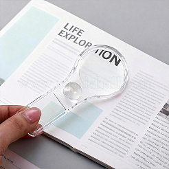 120 шт. пластиковая лупа&nbsp;AJEW-WA0001-04