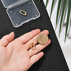 2 шт. латунные пружинные кольца-затворы FIND-BBC0004-41B