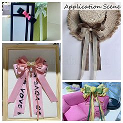 9 ярд 3 стиля полиэфирной ленты с принтом «тартан» SRIB-C002-01H