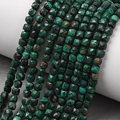 Natur Malachit Perlen Stränge&nbsp;G-C262-C02-4mm