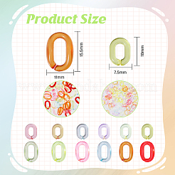 Прозрачные акриловые связывая кольца&nbsp;TACR-CA0001-30