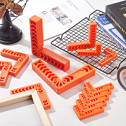 14 шт. 3 стиля пластиковый прецизионный машинный угольник TOOL-BC0002-19